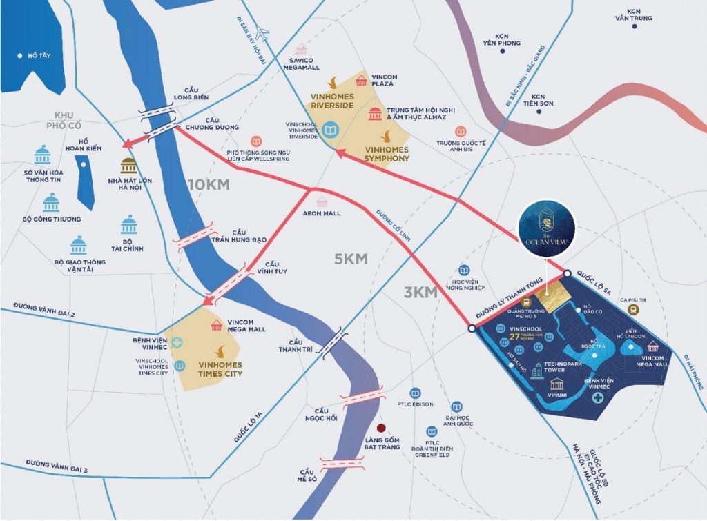 Vị trí Lumiere Bayfront